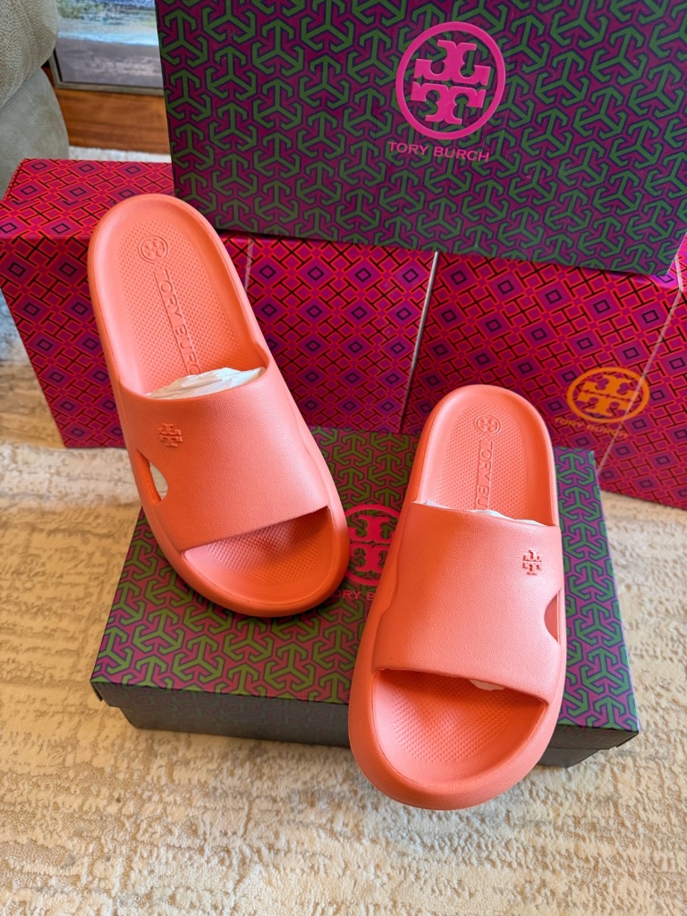 Tory Burch Shower Slide Sandals